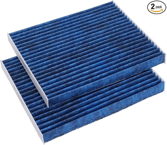 2-Pack HEPA Cabin Air Filter Fits for Ram 1500 Patriot Journey Avenger Compass Caliber Sebring Activated Carbon Cabin Filter Replacement CF10729 05058381AA Car Accessories