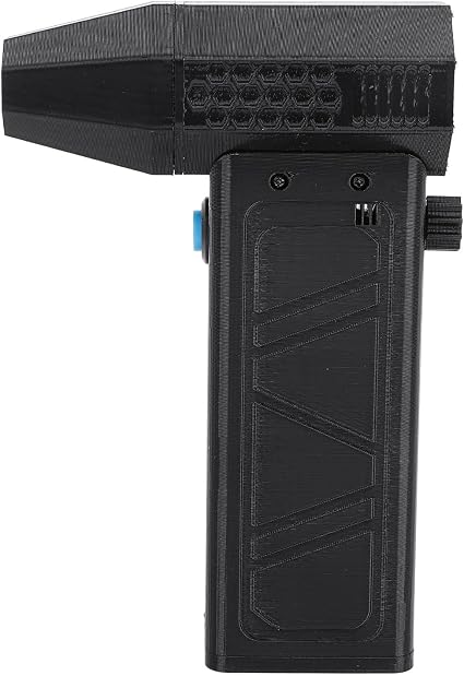 Fabater Electric Air Duster, Atomizer High Speed PETG Hand Turbo Fan 140000RPM Professional Outdoor Car (Black)