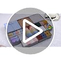 Drawer Organizer Clothes 15 Pack - Foldable Baby Organizers and Storage & Closet Organizers for Bedroom, Closet - Nursery Organization Dresser Dividers for underwear, Sock,Bra, Belt, Tie, Beige