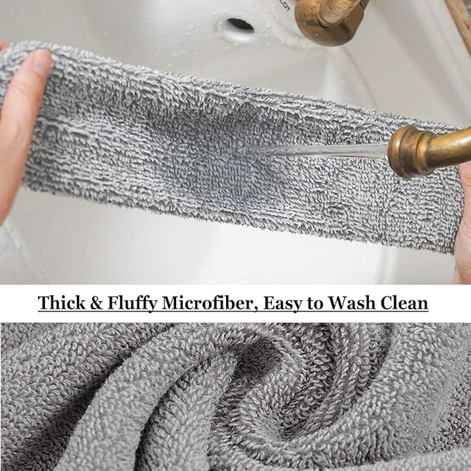Retractable Gap Dust Cleaner Cleaning Tools with 3 Microfiber Dusting Cloths Long Handle 48.5inches Washable and Retractable Duster Brush for Cleaning Under Appliances Furniture Couch Fridge