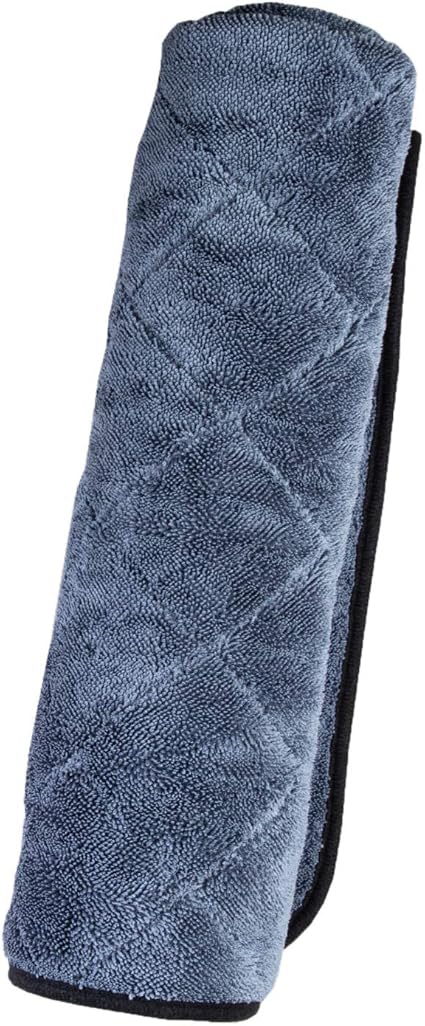 Adam's Polishes Jumbo Plush Drying Towel 33 x 29 inches 1500 GSM - Absorbent Microfiber (1 Pack), White