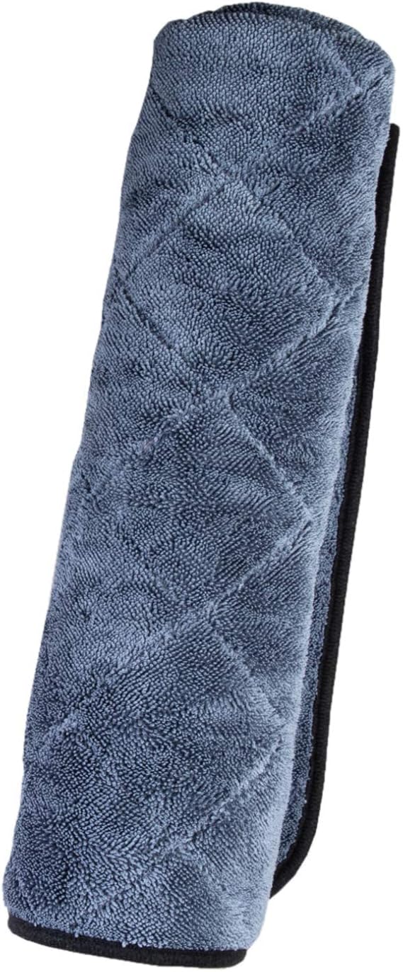 Adam's Polishes Jumbo Plush Drying Towel 33 x 29 inches 1500 GSM - Absorbent Microfiber (1 Pack), White