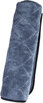 Adam's Polishes Jumbo Plush Drying Towel 33 x 29 inches 1500 GSM - Absorbent Microfiber (1 Pack), White