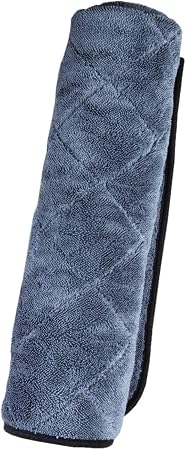 Adam's Polishes Jumbo Plush Drying Towel 33 x 29 inches 1500 GSM - Absorbent Microfiber (1 Pack), White
