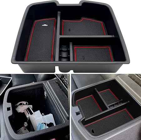 fit for Center Console Organizer Tray 2007-2014 GMC Sierra Chevy Silverado Tahoe Yukon Suburban - GM Vehicles Accessorie