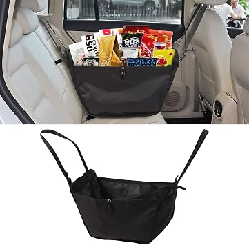 Car Seat Organizer - Large Capacity Passenger Seat Storage Travel Bag, Portable, Foldable and Collapsible Miscellaneous 