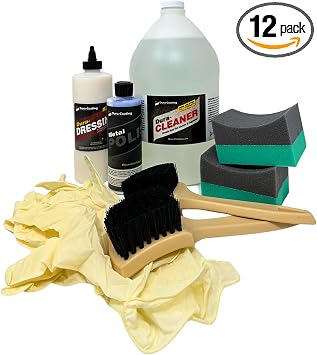 DURA-COATING TECHNOLOGY Dressing Total Kit, XXL Semi Truck/Motor Coach All Inclusive Tire Shine and Cleaner for Lasting 