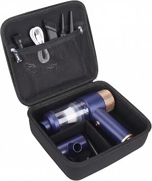 Case for JONYJ Handheld Car Vacuum Cleaner, Portable Auto Vacuum Cleaner Accessories Storage Bag Carrying EVA Case for J