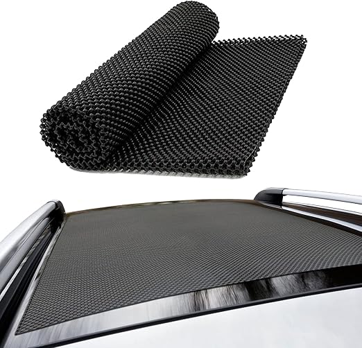 1 PCS Car Roof Non-Slip Rug Pad, 47" x 39" Roof Cargo Bag Protective Mat, PVC Car Roof Storage Bag Protective Mat, Roof 