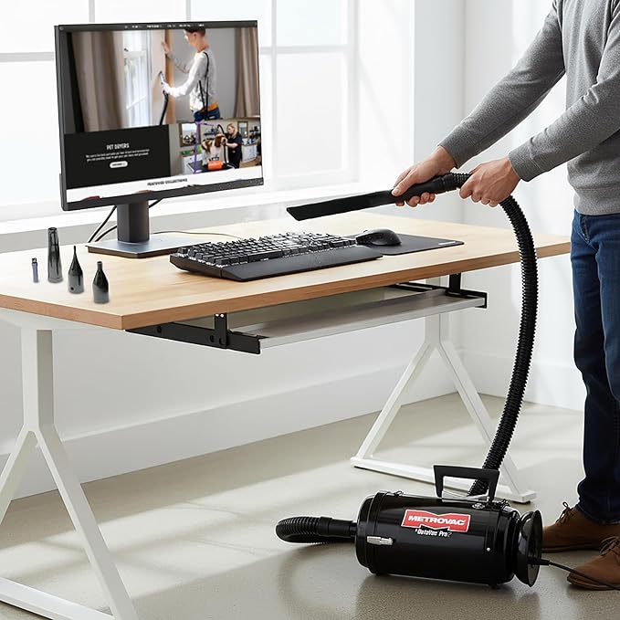 METROVAC DataVac Pro Series 2 MDV-2BA, 780W Handheld Vacuum/Blower with Variable Speed Control – Ideal for Car Detailing