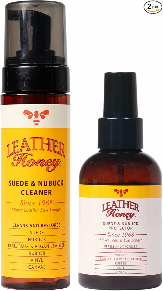 Leather Honey Conditioner Wipes with Cleaner Wipes