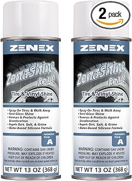 Zenex ZenaShine Foam (2 Pack), Professional Car Detail Spray & Shine