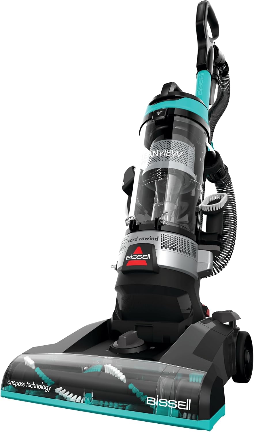 CleanView Rewind Pet Bagless Vacuum with Automatic Cord Rewind, Active Extension Wand for Hard-to-Reach Areas, Powerful Suction & Multi-Surface Cleaning, 3534