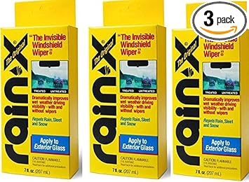 Rain-X 800002243 Glass Treatment- 7 fl oz.OjnoZe, Pack of 3