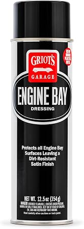 Griot's Garage Engine Bay Dressing, Detailing Spray, Surface Enhancer and Protector, 20244, 12.5oz