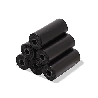 Ginsco 0.8 Gallons Disposable Trash Bags for Mini Car Trash Can, Portable Small Car Garbage Bags, Cars Accessories, Mini