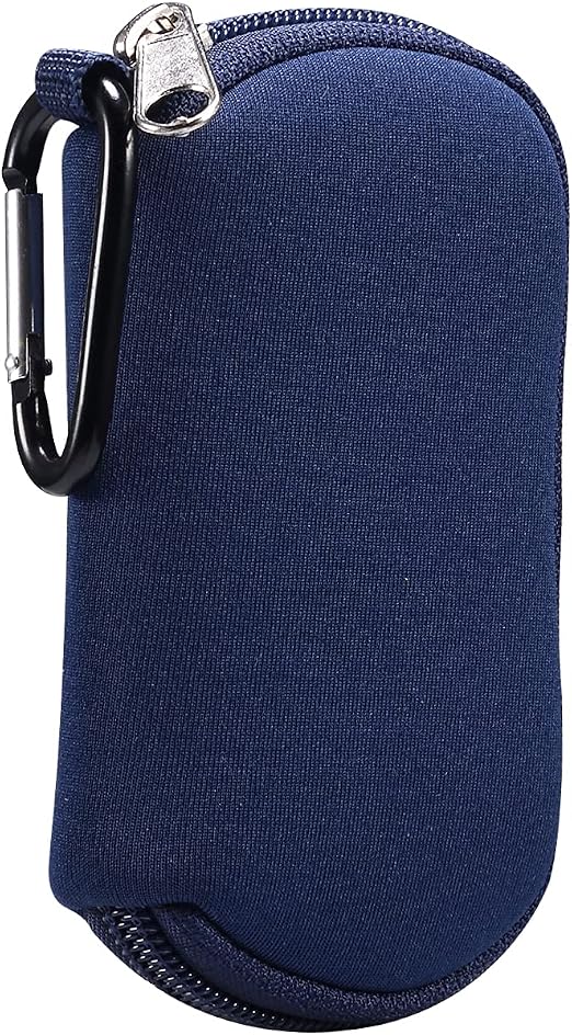 Premium Neoprene Shock proof Mini Elastic Sleeve Pouch with Keychain Accessories kit Set Storage Bags for Airpodspro Ear