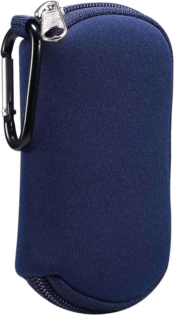 Premium Neoprene Shock proof Mini Elastic Sleeve Pouch with Keychain Accessories kit Set Storage Bags for Airpodspro Ear