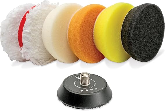 Griot's Garage BOSS 2" Orbital Conversion Kit for Car Polishing and Detailing, Compatible with G8 Mini Random Orbital, I
