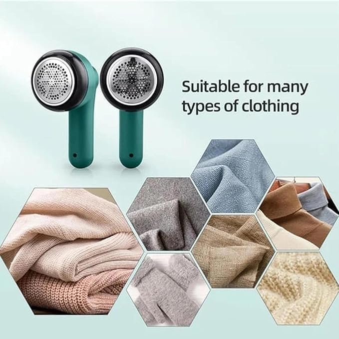 Rechargeable Lint and Fabric Dust Remover, Lint Remover, Pill Fuzz Remover, Rechargeable Sweater Fabric Pill Shaver for Sweater, Clothes, Carpet