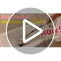 Electric Spin Scrubber Q2, 4000mAh Battery, 1500RPM High Power