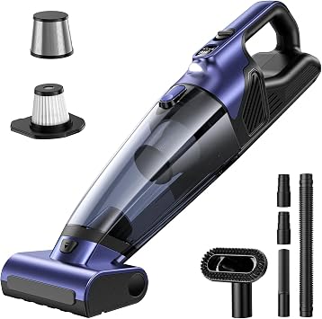 MAGIC JOHN Cordless Handheld Vacuum, Portable Mini Vacuum Cleaner