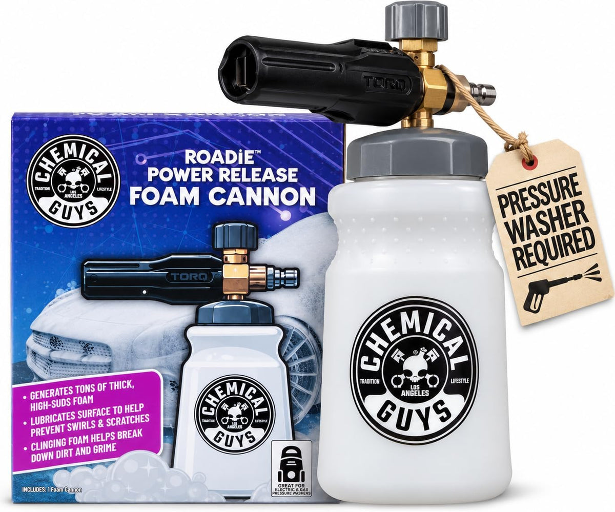 Adjustable Foam Cannon for Pressure Washers, 32 oz