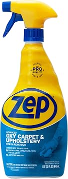 Zep ZUOXSR32 Advanced Oxy Carpet and Upholstery Stain Remover 32 Fl Oz, Pack of 1