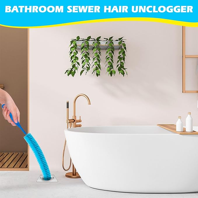 Dryer Vent Cleaner Kit,Dryer lint Brush 3Pack Home Improvement Essential Cleaning Tools, Up to 30 Inch Long Brush Cleaning Set，pet Hair Remover for Laundry，Drain Snake