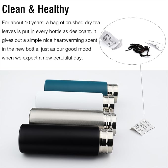 Cute Small Purse Water Bottle, 4.4 Fl. Oz, Mini Slim Flask for Kids Lunchbox, Portable Skinny Handbag Water Bottle, Vacuum Insulated Reusable Leak Proof Stainless Steel Cup