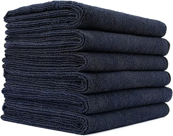 The Rag Company Microfiber Spa and Yoga Towel - Soft and Absorbent Towel for Gym, Spa, Exercise, Hotel, and Resort Use -