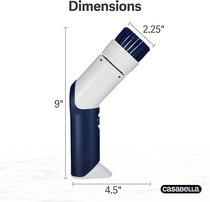 Casabella Power Spin Handheld Scrubber