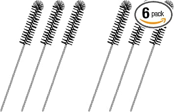 3PCS Carbon Dirt Cleaning Brush, Carburetor Cleaner Density Nylon Tube Brush for Drill, Car Engine Carbon Dirt Jet Remov