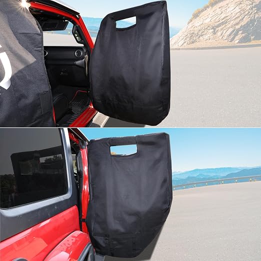 Door Storage Cover for 1976-2024 Jeep Wrangler JK JL YJ TJ 4 Door