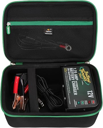 Aproca Case Compatible with Battery Tender Plus 12V 1.25 AMP Car & Motorcycle Battery Charger Maintainer, Portable Stora