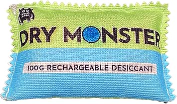 100g Rechargeable Desiccant - 1 bag | Ultimate Moisture Absorbing Bags | Rechargeable Silica | Protects Valuables from R