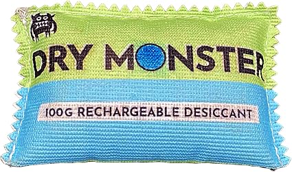 100g Rechargeable Desiccant - 1 bag | Ultimate Moisture Absorbing Bags | Rechargeable Silica | Protects Valuables from R