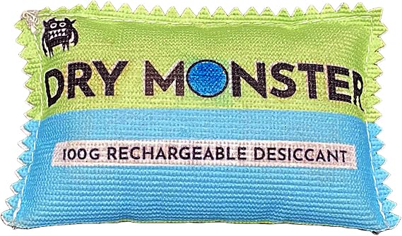100g Rechargeable Desiccant - 1 bag | Ultimate Moisture Absorbing Bags | Rechargeable Silica | Protects Valuables from R