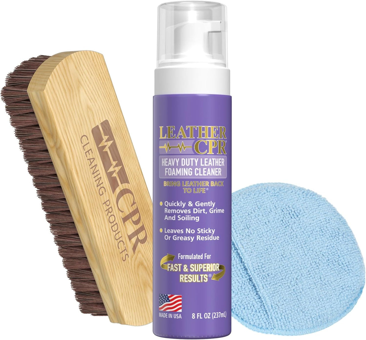 Heavy Duty Leather Foaming Cleaner