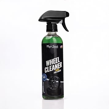 Magic Finish Wheel Cleaner (16 fl oz) – Premium Wheel Cleaner Spray for Brake Dust and Grime with Fast Cling Formula – C