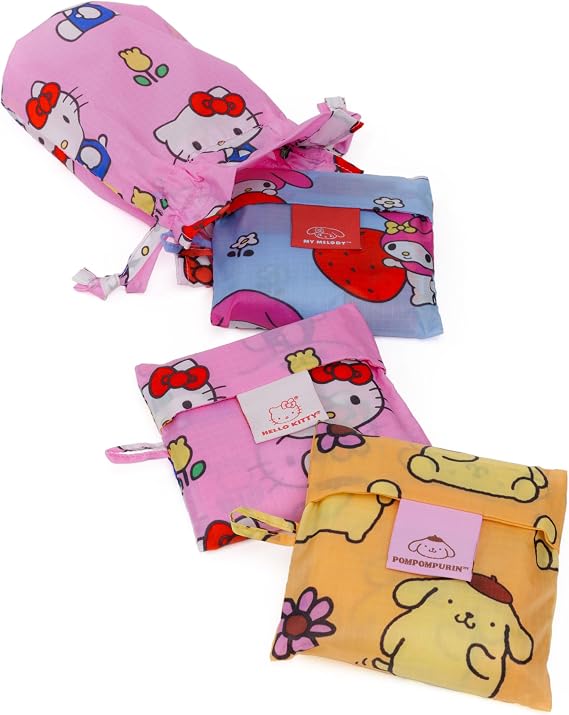 BAGGU Standard Set of 3 - Hello Kitty and Friends Florals