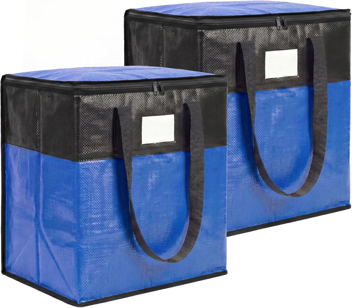 2Pack 180L Extra Large Moving Bags, Blue
