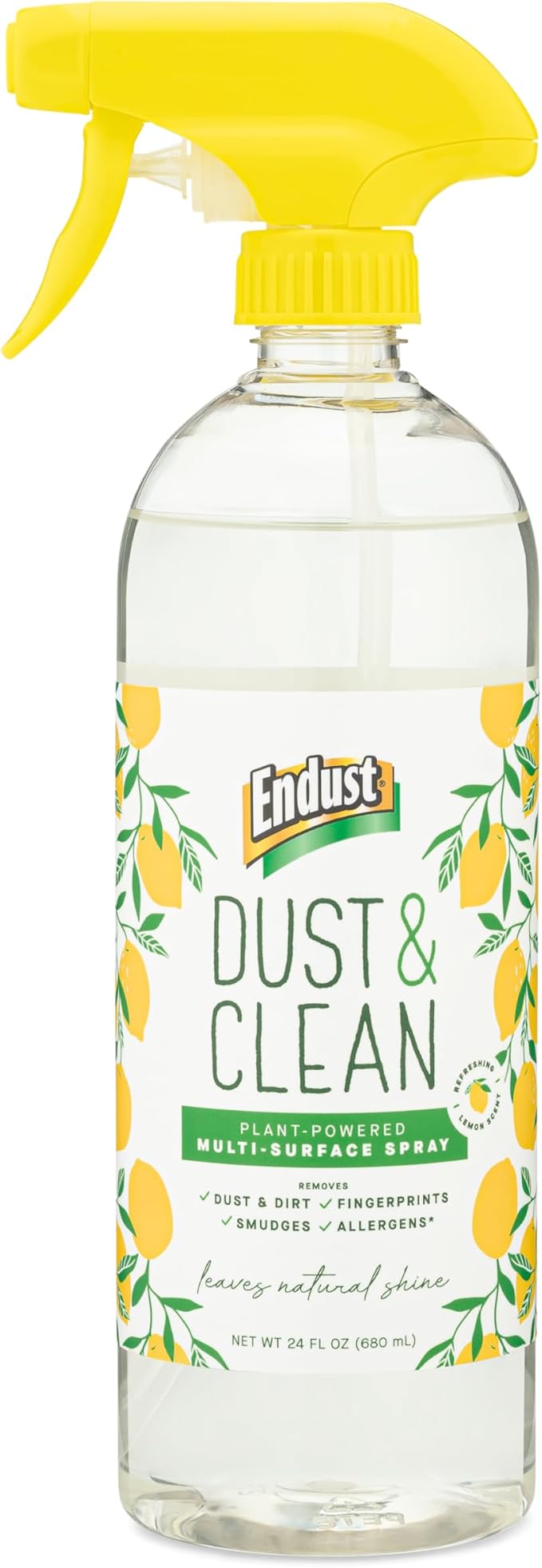 Endust Plant-based Multi-surface Dusting & Cleaning Spray, 24 Fl Oz (Pack of 2)