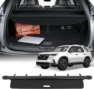 SCITOO Cargo Cover 2016 2017 2018 2019 2020 2021 2022 Fit for Honda Pilot