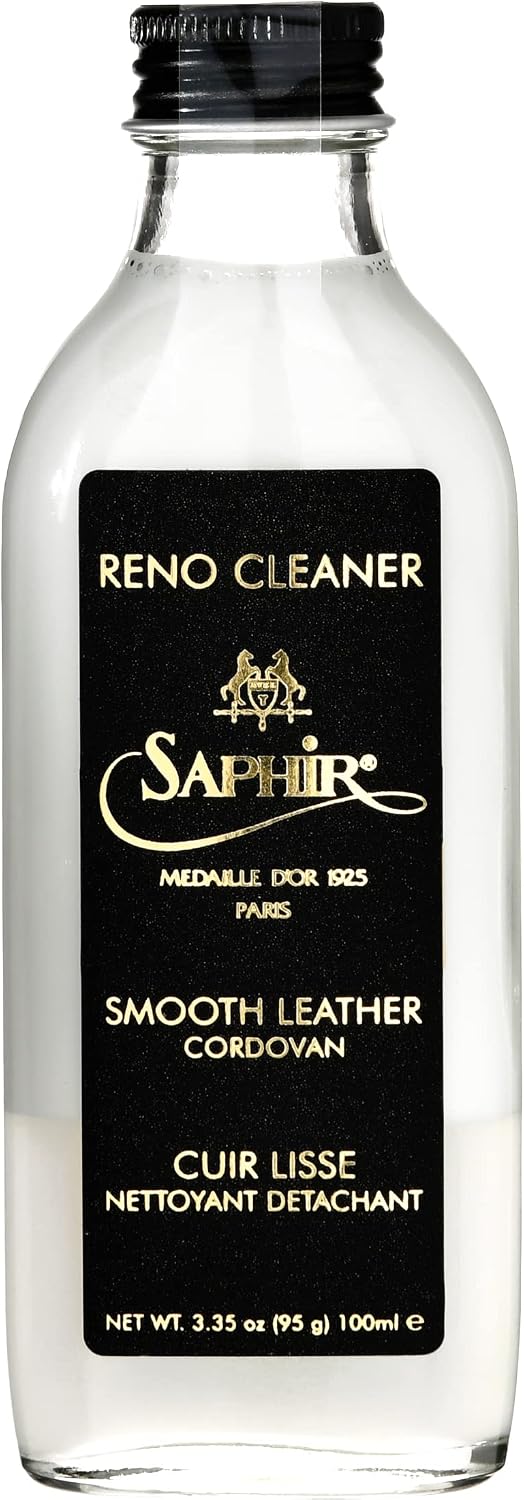 Medaille d'Or Reno Cleaner - Professional Leather Cleaner for Deep Cleansing and Stain Removal on Smooth and Exotic Leathers