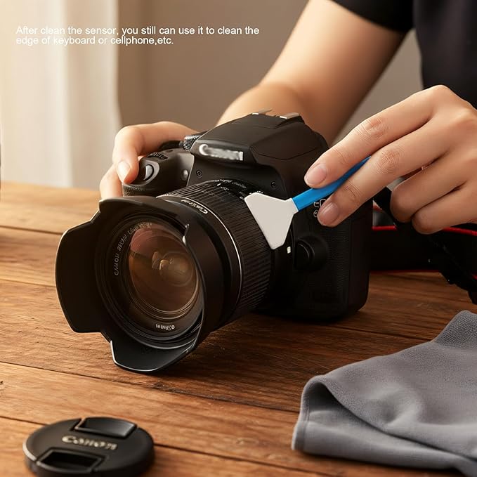 20 Pack DSLR or SLR Mirrorless Digital Camera Cleaning kit, (No Cleaning Solution) Dry Full Frame Sensor Cleaning Swab