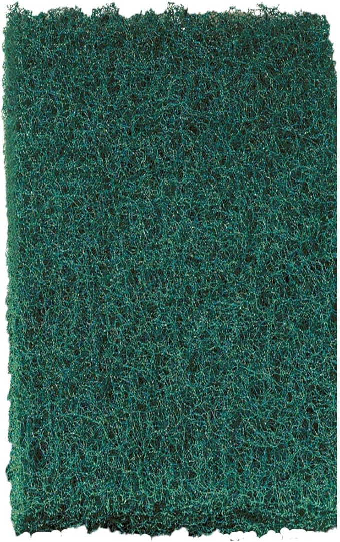 Scotch-Brite Heavy Duty Scouring Pad,Dish Scrubber for Kitchen + Outdoor,8 Scrub Pads for Uncoated Pots and Pans,Cast Iron Cooktops,Grill Grates,Oven Racks,& BBQ,Durable,Long-Lasting,(Pack of 12)