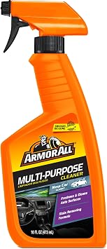 Armor All Multi-Purpose Car Cleaner Spray, New Car Scent, 16 Fl Oz