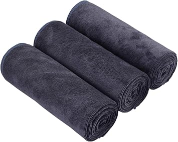 HOPESHINE Gyms Yoga Towels Soft Absorbent & Fast Drying 3-Pack