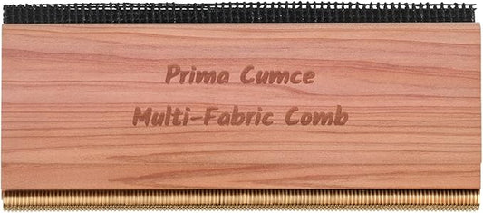 Cashmere Comb – 100 x 44 x 10mm Multi-Fabric Shaver for Clothing – Durable Cedar Wood Comb with Metal Pick – Easy to Use and Portable Fiber Cloth Pilling Remover Ideal for Sweaters, Fuzz